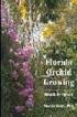 Florida Orchid Growing - Month by Month